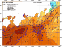 関東・東海海況速報/広域(2026/07/28)