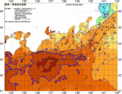 関東・東海海況速報/広域(2026/07/29)