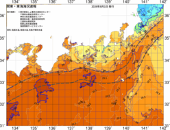 関東・東海海況速報/広域(2026/08/01)
