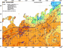 関東・東海海況速報/広域(2026/08/05)