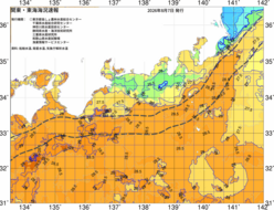 関東・東海海況速報/広域(2026/08/07)