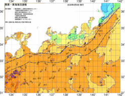 関東・東海海況速報/広域(2026/08/08)