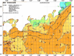 関東・東海海況速報/広域(2026/08/09)