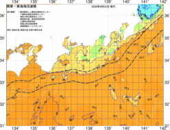 関東・東海海況速報/広域(2026/08/21)