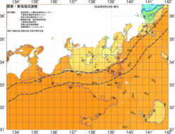 関東・東海海況速報/広域(2026/08/24)