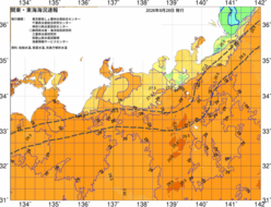 関東・東海海況速報/広域(2026/08/28)