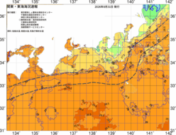 関東・東海海況速報/広域(2026/08/31)