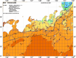 関東・東海海況速報/広域(2026/09/01)