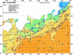 関東・東海海況速報/広域(2026/09/11)