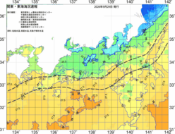関東・東海海況速報/広域(2026/09/29)