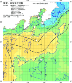 関東・東海海況速報/伊豆諸島海域(2022/06/04)