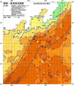 関東・東海海況速報/伊豆諸島海域(2024/05/25)