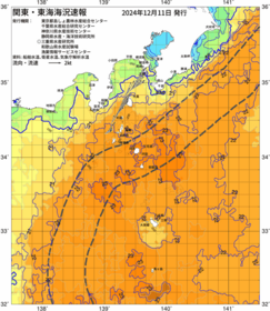 関東・東海海況速報/伊豆諸島海域(2024/12/11)