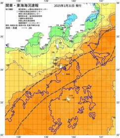 関東・東海海況速報/伊豆諸島海域(2025/01/31)