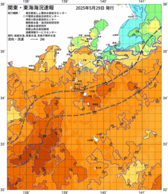 関東・東海海況速報/伊豆諸島海域(2025/05/29)