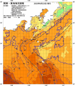 関東・東海海況速報/伊豆諸島海域(2025/06/23)