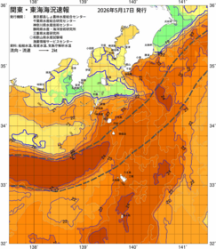 関東・東海海況速報/伊豆諸島海域(2026/05/17)