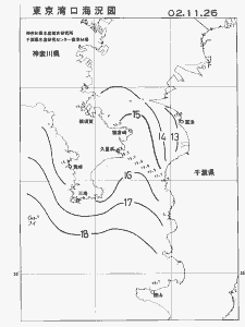 東京湾口海況図(2002/11/26)