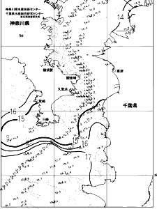 東京湾口海況図(2023/03/30)