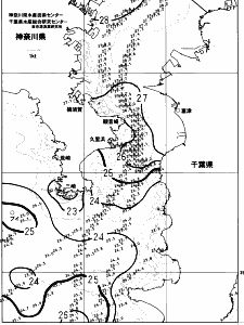 東京湾口海況図(2023/07/19)