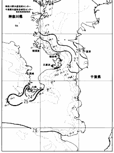 東京湾口海況図(2023/08/04)