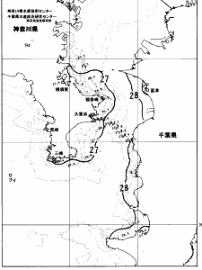 東京湾口海況図(2023/08/17)