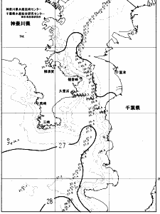 東京湾口海況図(2023/09/13)