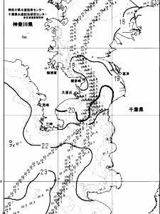 東京湾口海況図(2023/11/15)