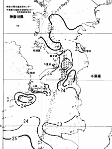 東京湾口海況図(2024/07/04)