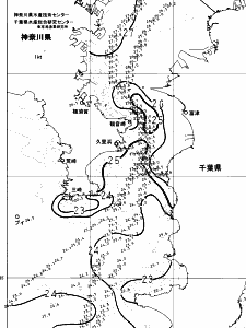 東京湾口海況図(2024/07/07)