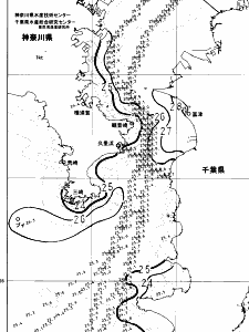 東京湾口海況図(2024/07/19)