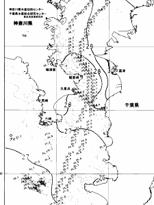 東京湾口海況図(2024/07/30)