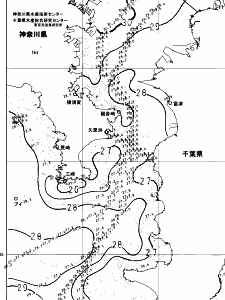 東京湾口海況図(2024/08/09)