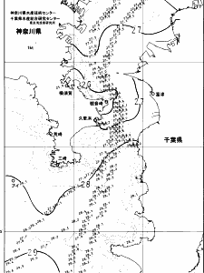 東京湾口海況図(2024/08/25)