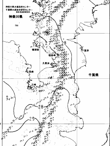 東京湾口海況図(2024/08/27)