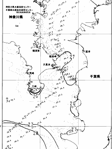 東京湾口海況図(2024/09/07)