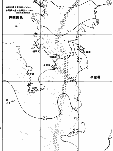 東京湾口海況図(2024/09/09)