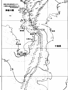 東京湾口海況図(2024/09/19)