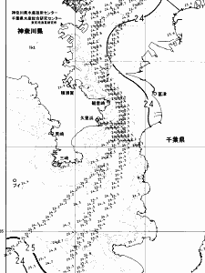 東京湾口海況図(2024/09/29)