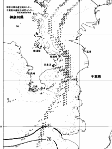 東京湾口海況図(2024/10/02)