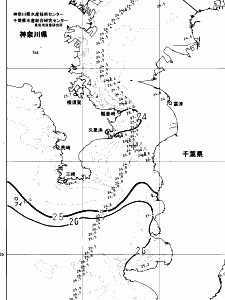 東京湾口海況図(2024/10/05)