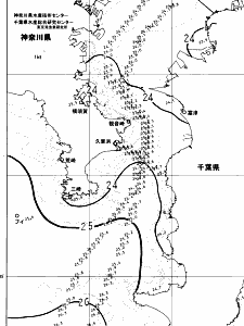 東京湾口海況図(2024/10/06)