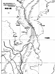 東京湾口海況図(2024/10/08)