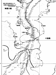 東京湾口海況図(2024/10/14)