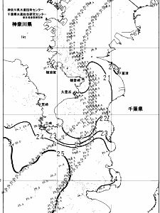 東京湾口海況図(2024/11/01)