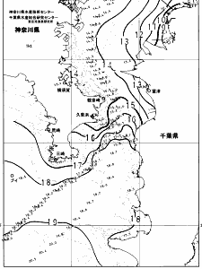 東京湾口海況図(2024/12/23)