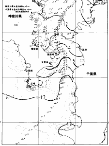 東京湾口海況図(2025/01/08)