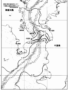 東京湾口海況図(2025/01/09)