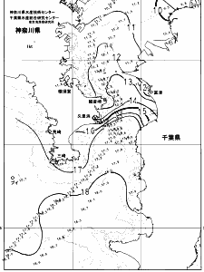 東京湾口海況図(2025/01/14)