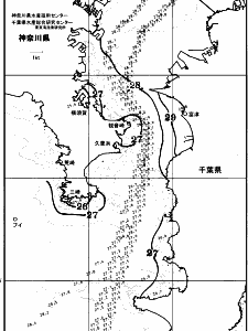東京湾口海況図(2025/07/09)
